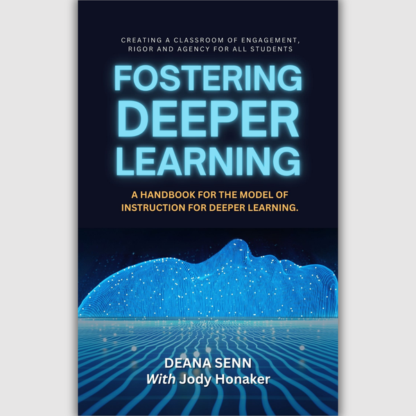 Book cover fostering deep learning