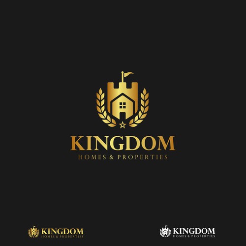 Royal logo needed for Kingdom Homes & Properties Design by A F N