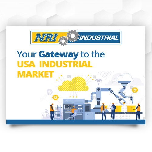Design a banner for an automation exhibition Design von si_JambuL