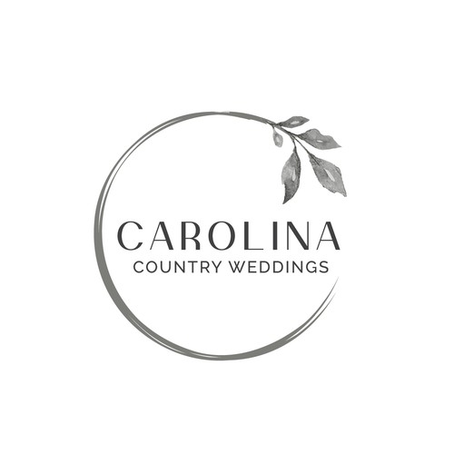 Beautiful readable logo with simple clean aesthetic for wedding venue with natural organic vibe Diseño de dprojects