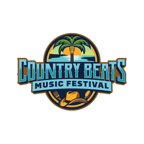 Iconic logo for iconic event for country music festivals in Florida Design by Andrea_TheWhite