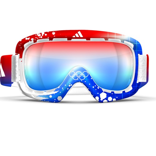 Design adidas goggles for Winter Olympics Réalisé par riddledesign