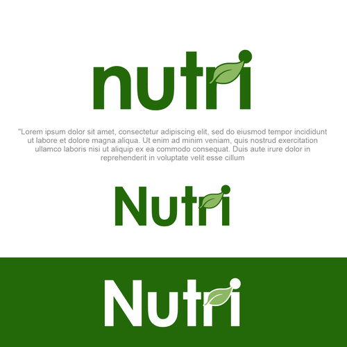 design a nutrition logo Diseño de cre8tore