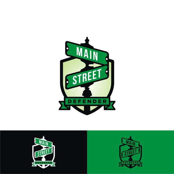 Logo for Main Street Defender