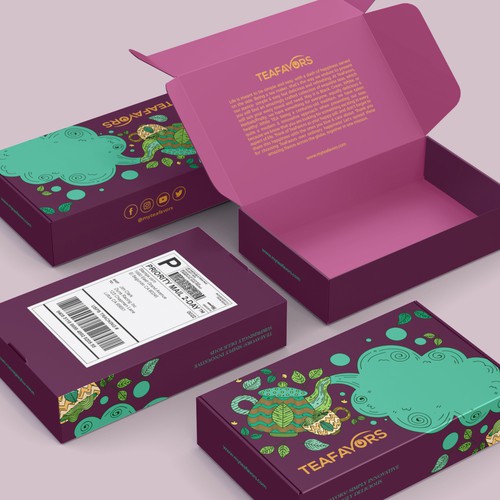 Need an eye-catching subscription box design, anyone who see the design would love to get it Réalisé par CUPEDIUM