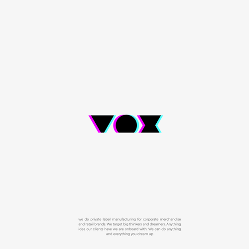 Vox Marketing rebrand Design by mlv-branding