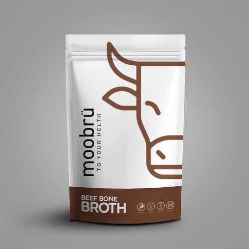 Bone Broth Package Design by sougatacreative