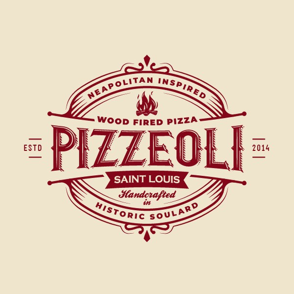 Logo for Pizzeoli pizzeria 