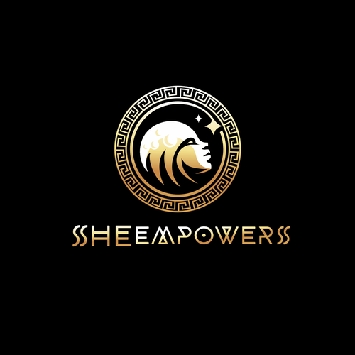 SHEempowers - luxurious design of a woman preferrably in some kind of a circle to appeal to women professionals Design by Ikim