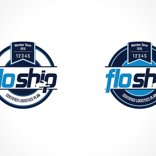 Floship Certified Logistics Plan Seal Logo Design Contest 99designs