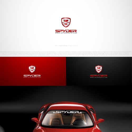 Spyder Logo Concept  Malware Antivirus by Hi © - Design