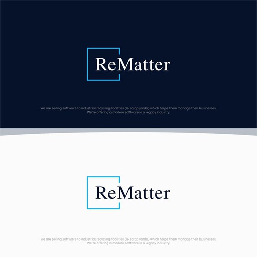 Modern, industrious logo for recycling software Design by ajie™