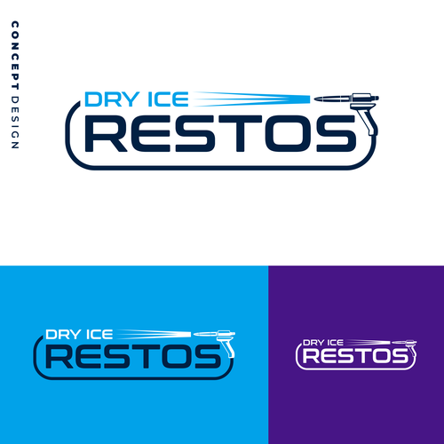 Dry Ice Blasting logo design Design by Grace's_Secret