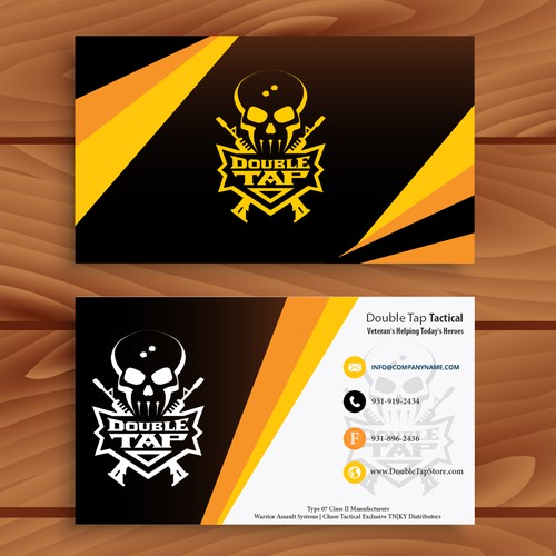 Tactical Business Card needed to represent growing brand | Business ...