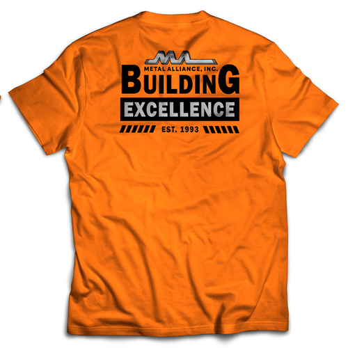 T-shirt design for high quality construction company Design by Irisha_design