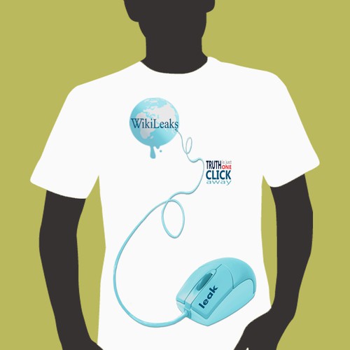 New t-shirt design(s) wanted for WikiLeaks Diseño de Lemski