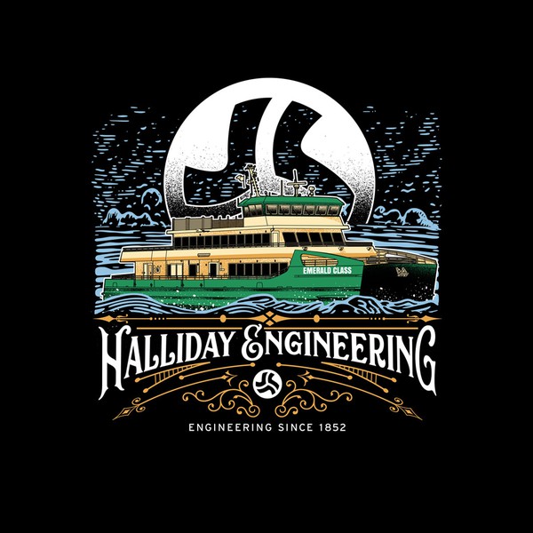 Halliday Engineering Emeral Class ship