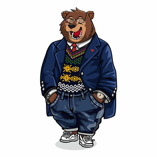 Yeah I know, another Bear design. But Let's make this one is special with Love. Réalisé par » GALAXY @rt ® «