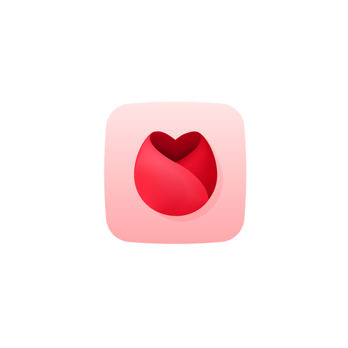 Popular Dating App - Logo & Brand Guide Design by mr.giraffe.design