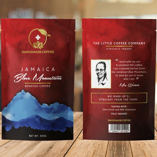 Redesign for a rare, extraordinary coffee Design von zzzArt