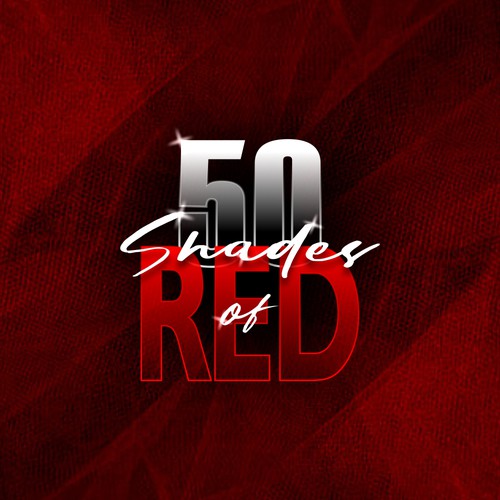 Logo for "50 Shades of Red" themed party Design by MIIN