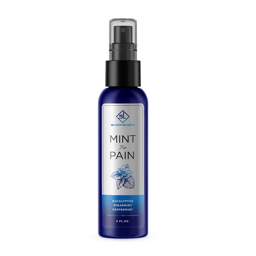 Pain Spray Label Design by Rifat_Jishan