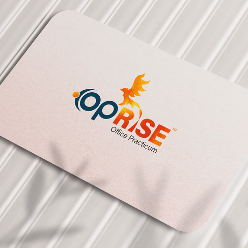 OP Rise Logo! Be inspired, bring your creativity, have some design fun! Design by Eli - Wolfex Agency