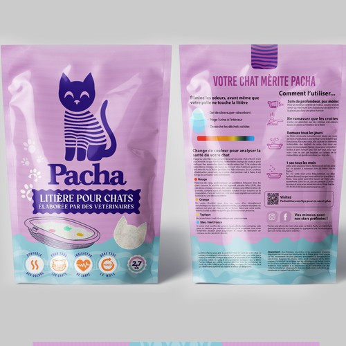 Cat Litter startup Minimalistic packaging - Contest Design von agooshe