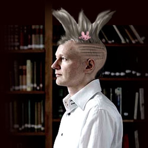 Design the next great hair style for Julian Assange (Wikileaks) Réalisé par artistraman