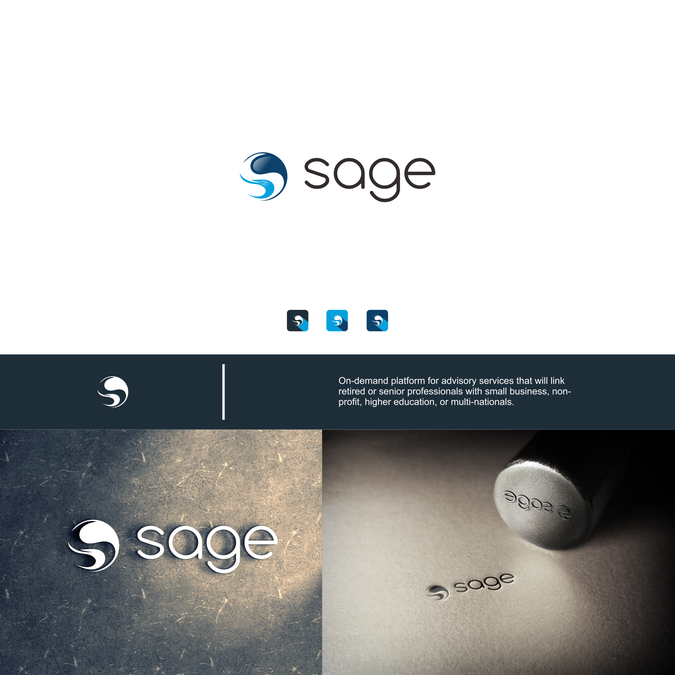 Design a powerful logo for new age advisory platform Sage | Logo design ...