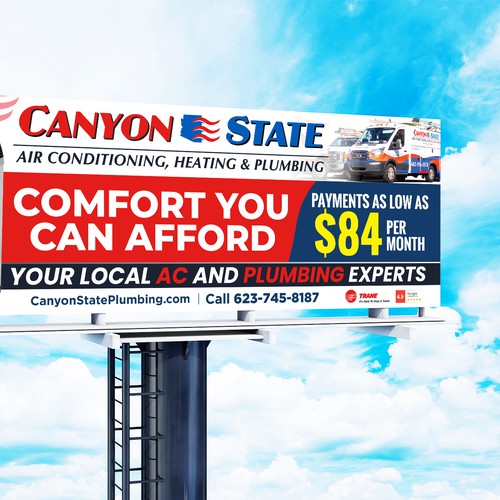 Design An Eye-Catching Billboard For An HVAC Company Design réalisé par GrApHiC cReAtIoN™