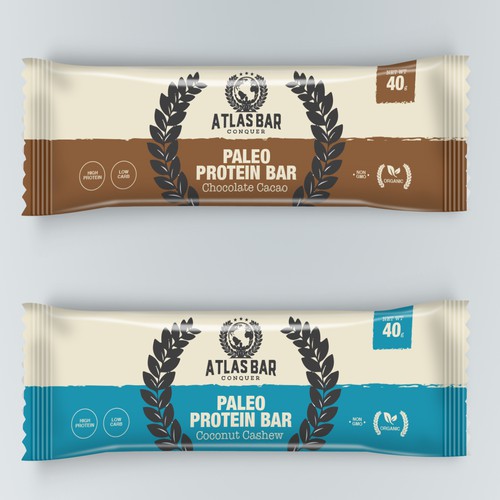 Protein Bar Needs Powerful New Packaging Design by dannymerrion