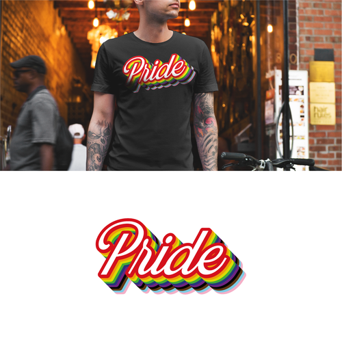 Logo for Pride (Global LGBTQ+ Employee Resource Group) Design by Tiago Dias