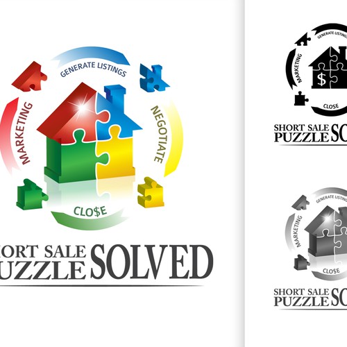 New logo wanted for Short Sale puzzle Design por Wolvi