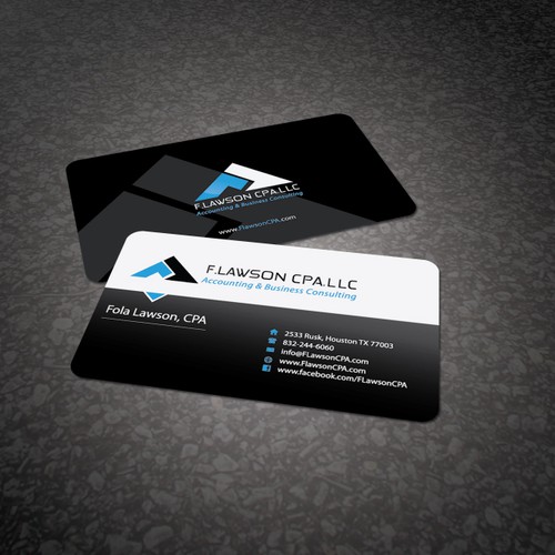 Create the next stationery for F. Lawson CPA, LLC Design by Budiarto ™