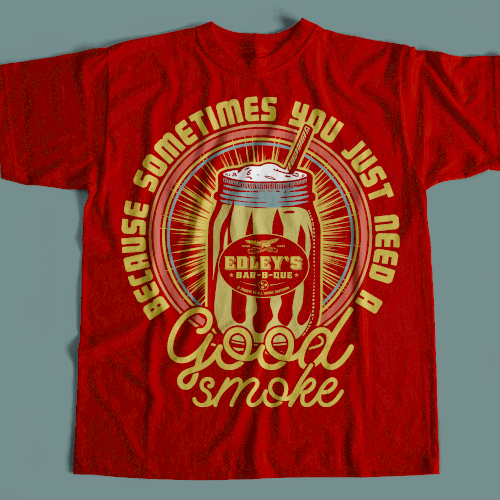 Good Smoke T-Shirt Design by Graphics Guru 87