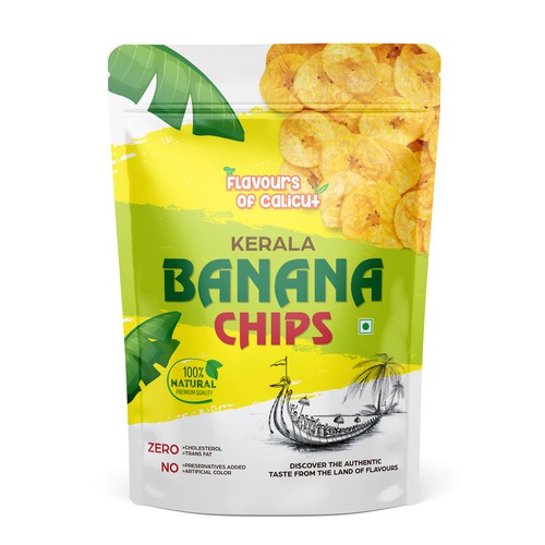 Package Design for Banana Chips Design réalisé par ✝DeSiGnEr✝JOHN