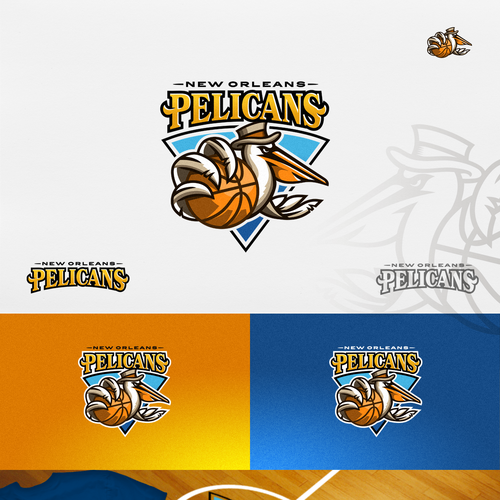 99designs community contest: Help brand the New Orleans Pelicans!! Design by Nagual