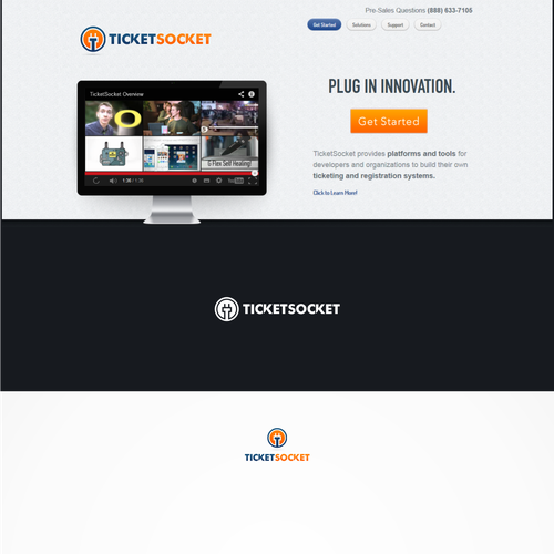 Kickass design for TicketSocket Design by "KakGio"