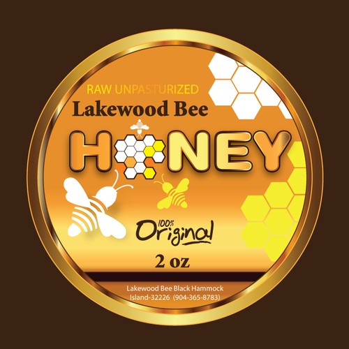 Lakewood Bee needs a new print or packaging design Design by Maamir24