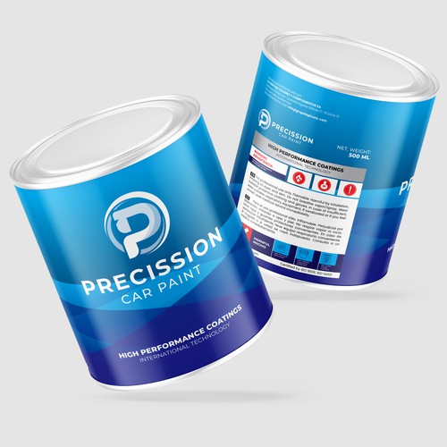 Label for Professional Automotive Refinish Products Design réalisé par binggo™