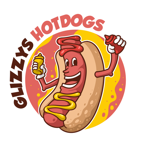 Glizzys Hotdogs Design by abiedt