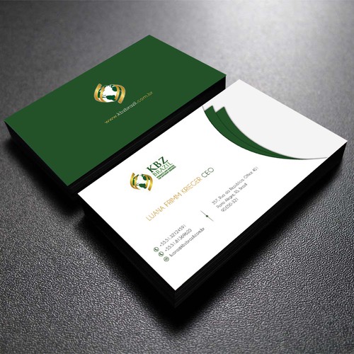 KBZ BRAZIL Needs a Business Card Business card contest