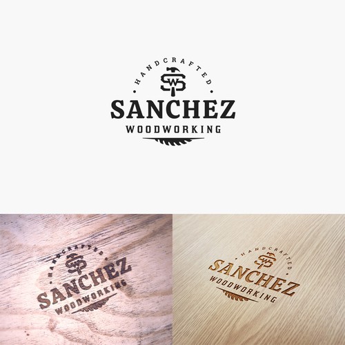 Wood burning logo Design by Arisabd