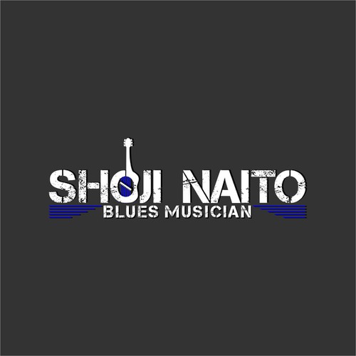 Mada87さんのLOGO for a Blues Musician WEB and postersデザイン