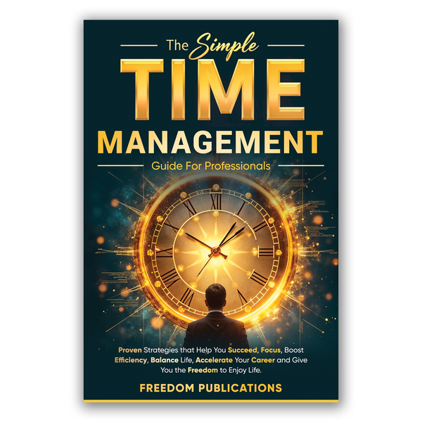 Book cover design for "Time Management"