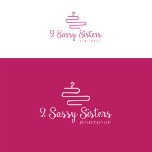 Sassy sisters boutique Logo design contest 99designs