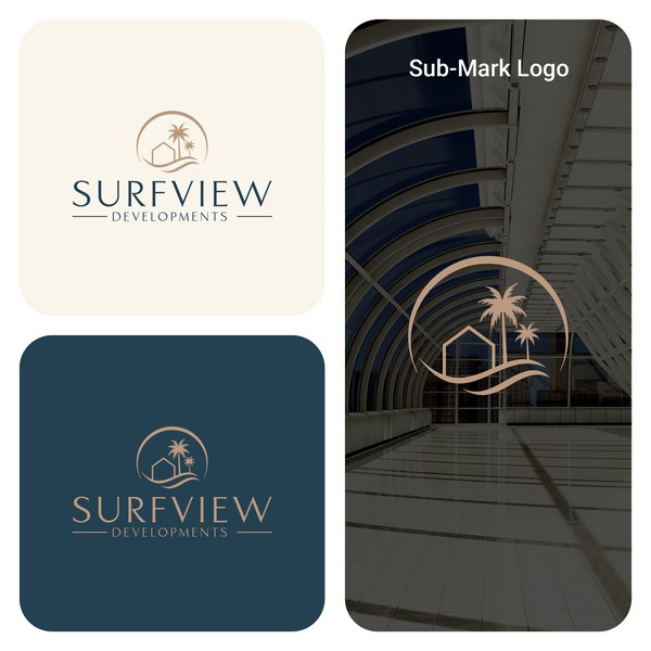 Logo & Brand Identity Design for Surfview Developments