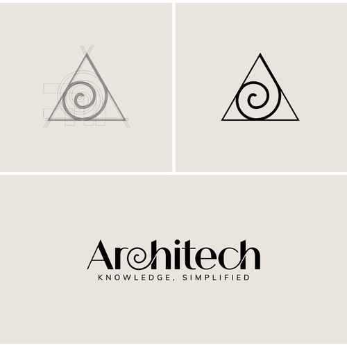 Brilliant logo required for knowledge oasis in an age of cognitive overload! Design by Giunise