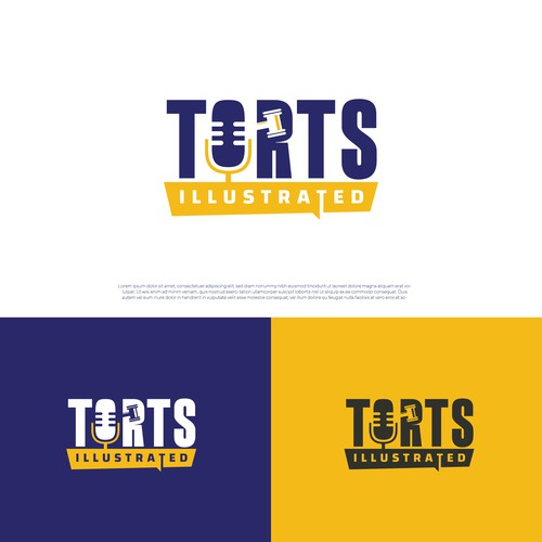 Bold, semi-modern, and striking logo and brand guideline for a podcast that combines class action la Design by Lyna✎